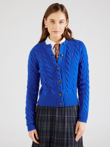 Cardigan Polo Ralph Lauren en bleu : devant