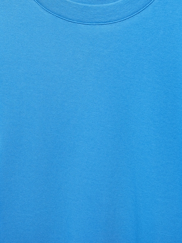 MANGO Tričko 'BIRITA' – modrá