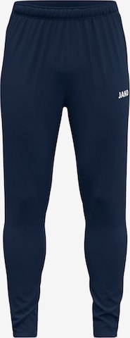 JAKO Workout Pants in Blue: front