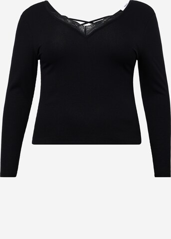 ABOUT YOU Curvy Shirt 'Christina' in Black: front