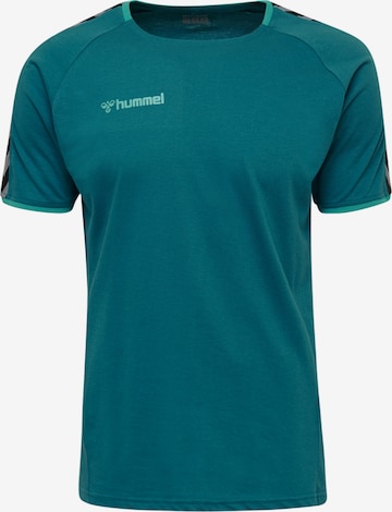 Hummel Functioneel shirt in Blauw: voorkant