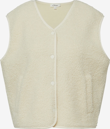 Gilet s.Oliver en beige : devant