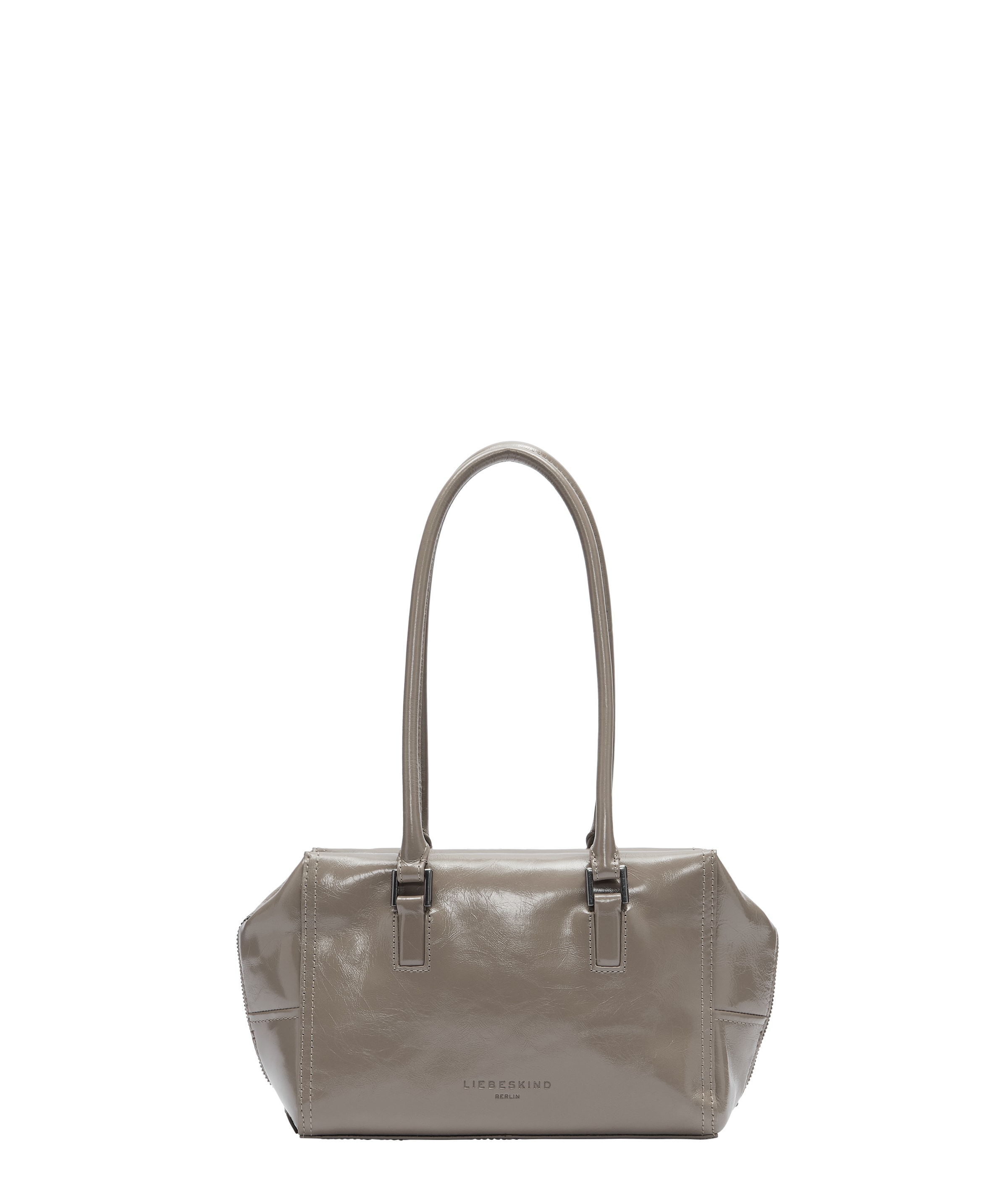 Liebeskind Berlin Handtasche in Grau: Vorderseite