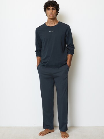 Marc O'Polo Langarmshirt ' Mix & Match Cotton ' in Blau: Vorderseite
