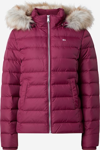Tommy Jeans Зимняя куртка в Лиловый: спереди