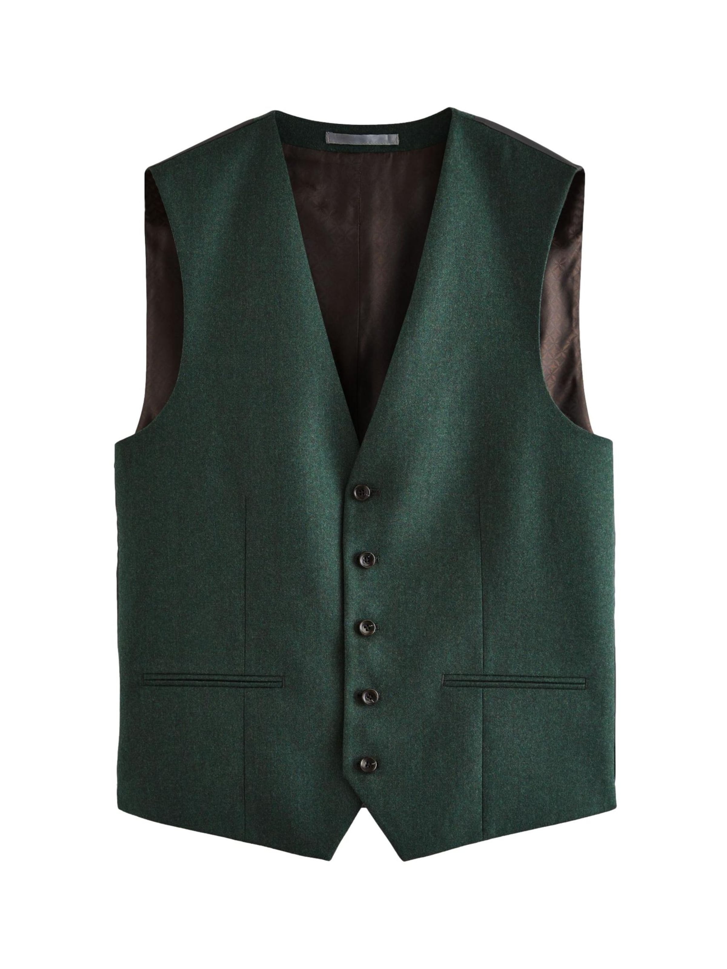 Gilet de costume Next en vert : devant