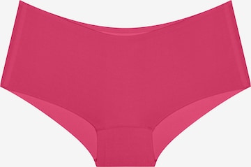 TRIUMPH - Cueca ' Smart Invisible Boyshort ' em rosa: frente