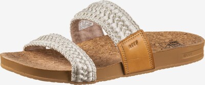 REEF Pantolette in cognac / weiß, Produktansicht