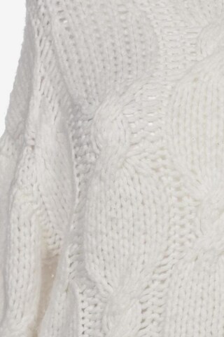 HOLLISTER Pullover M in Weiß