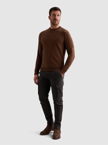 Sweat-shirt 'American Classic sweatshirt with flight pocket' PME Legend en marron
