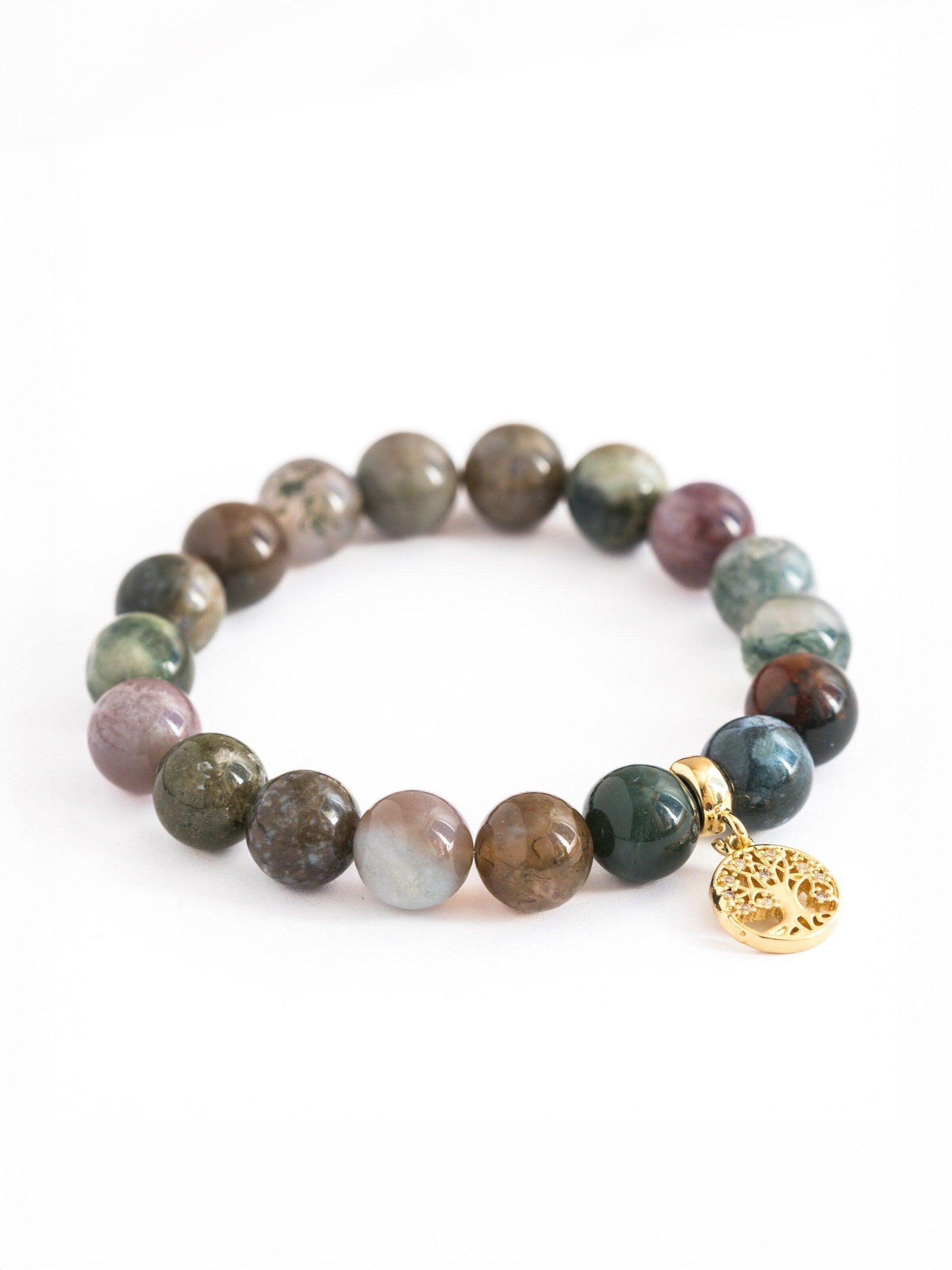 Secret Stones Bracelet 'Stone Flow' in Gold