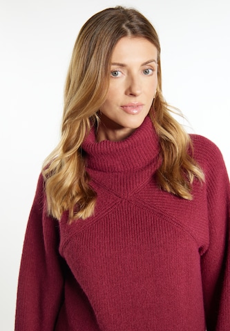 usha WHITE LABEL Sweater 'Teylon' in Red