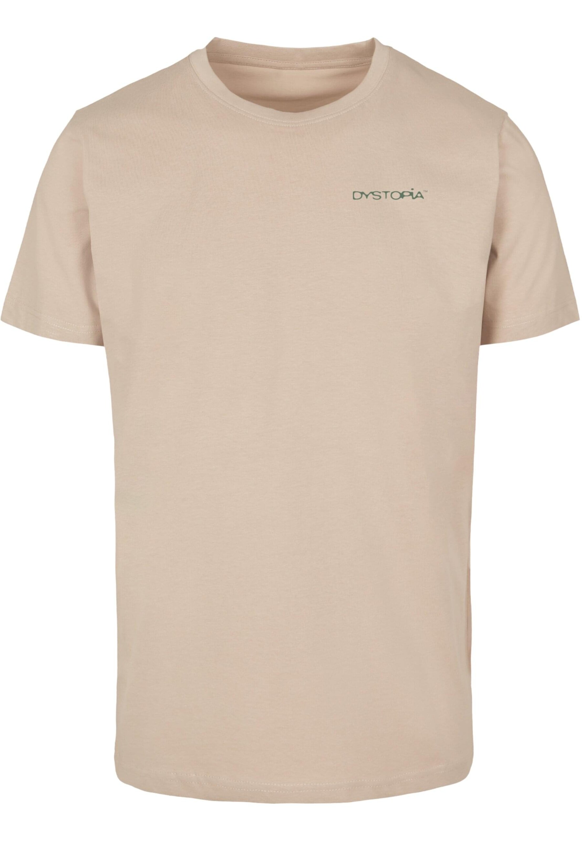 Mister Tee Shirt 'Dystopia' in Beige: front