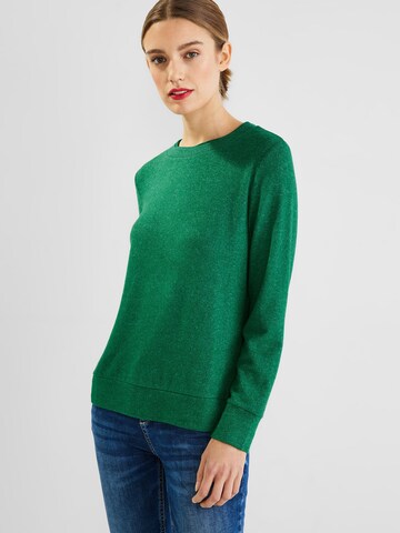 STREET ONE Shirt in Green: front
