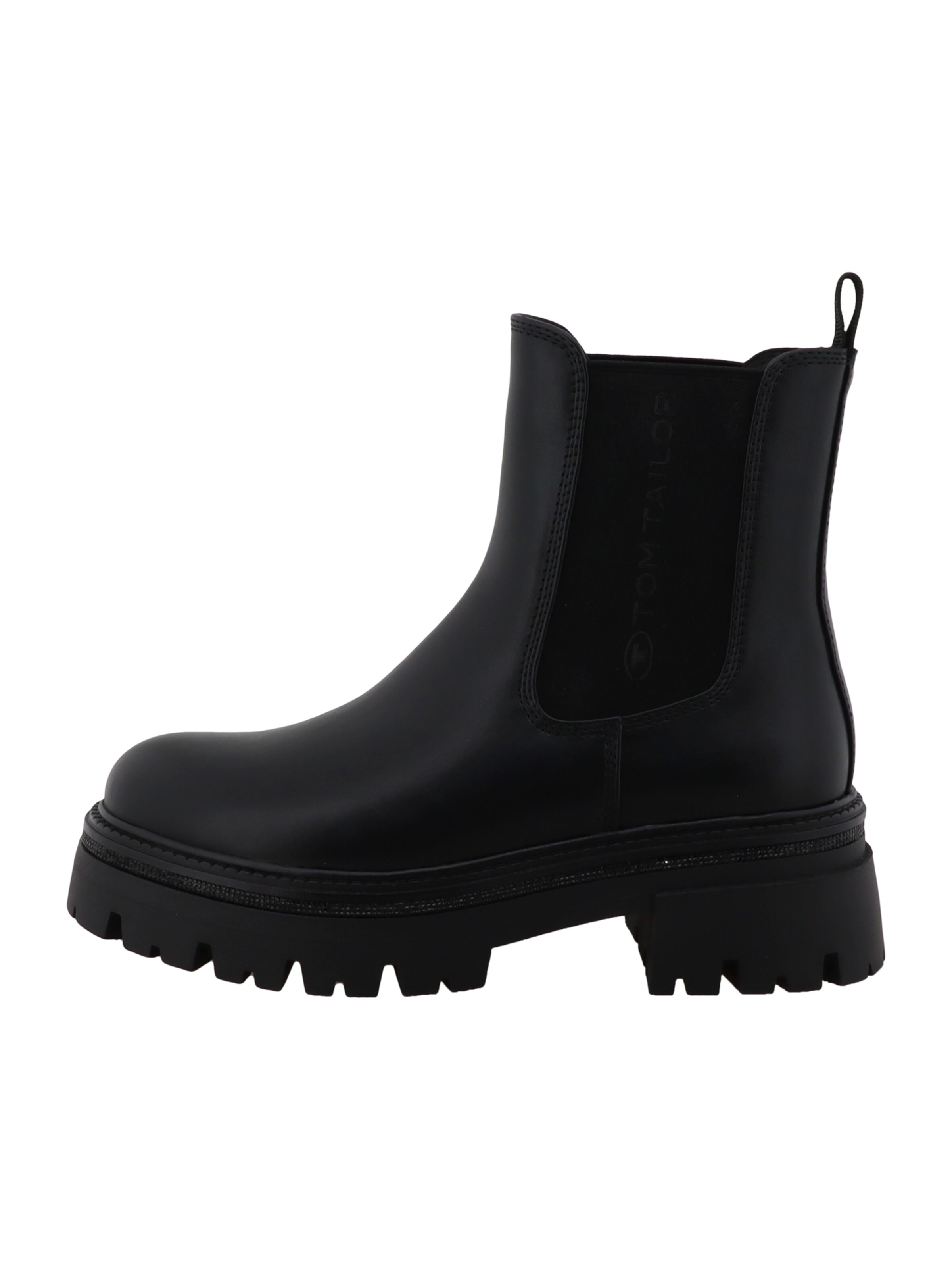 Chelsea Boots TOM TAILOR en noir : devant