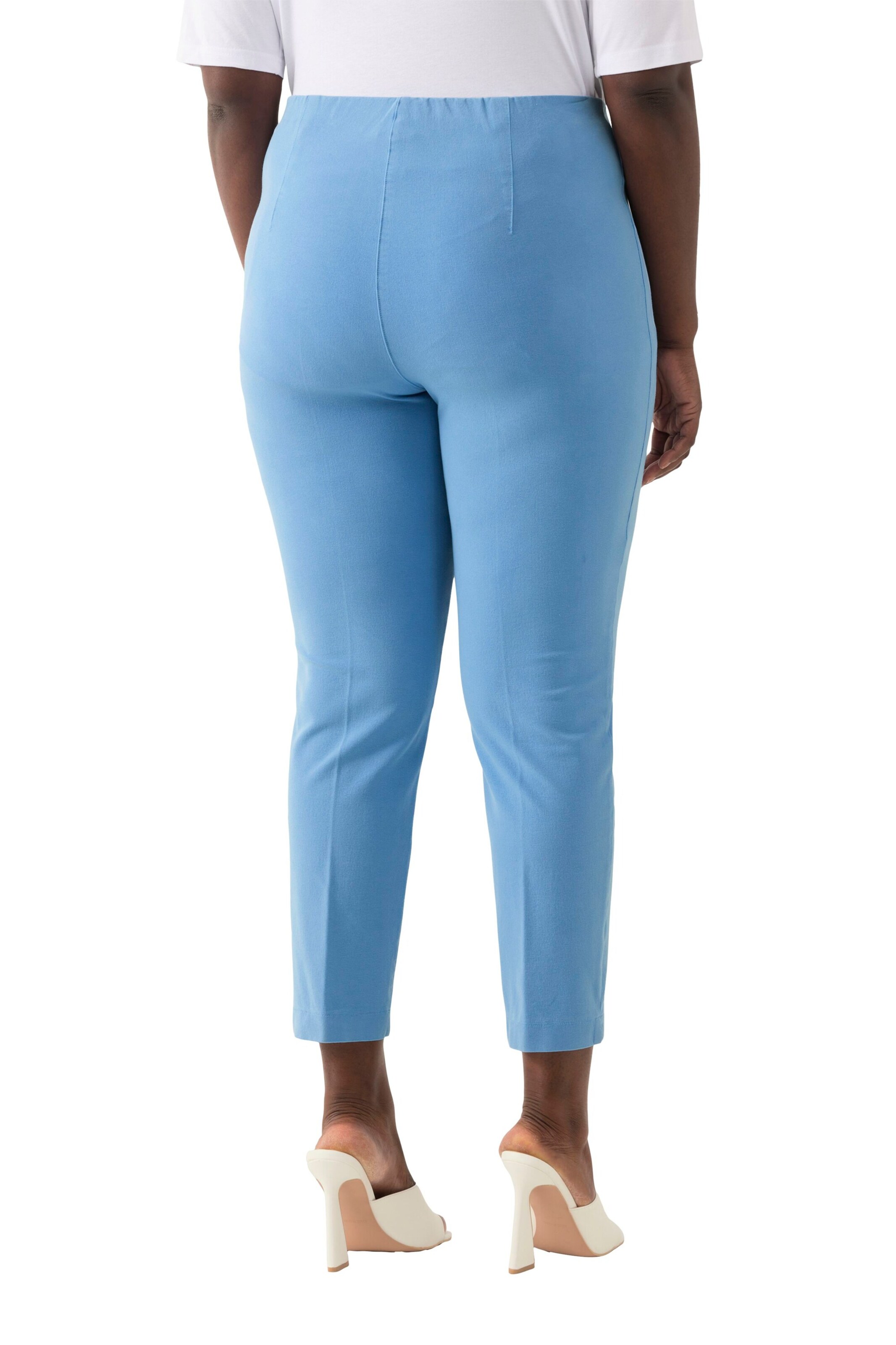 Ulla Popken Slimfit Hose in Blau