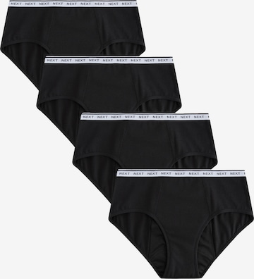 juoda Next Kelnaitės paaukštintu liemeniu: priekis