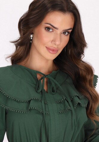 faina Cocktailkleid in Grün