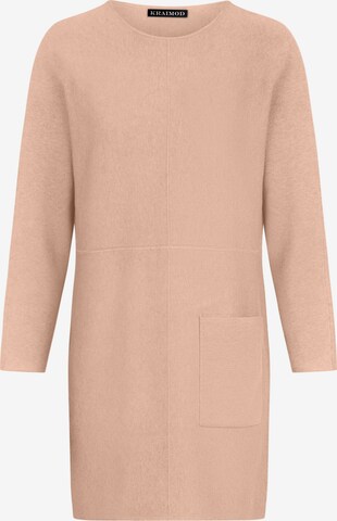 Kraimod Pletena obleka | roza barva: sprednja stran