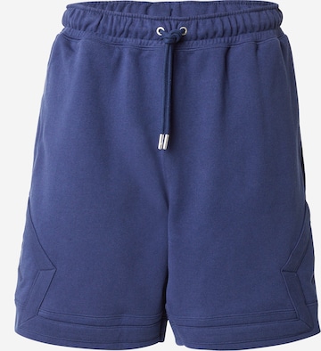 Jordan Pants 'FLIGHT DMND' in Blue: front