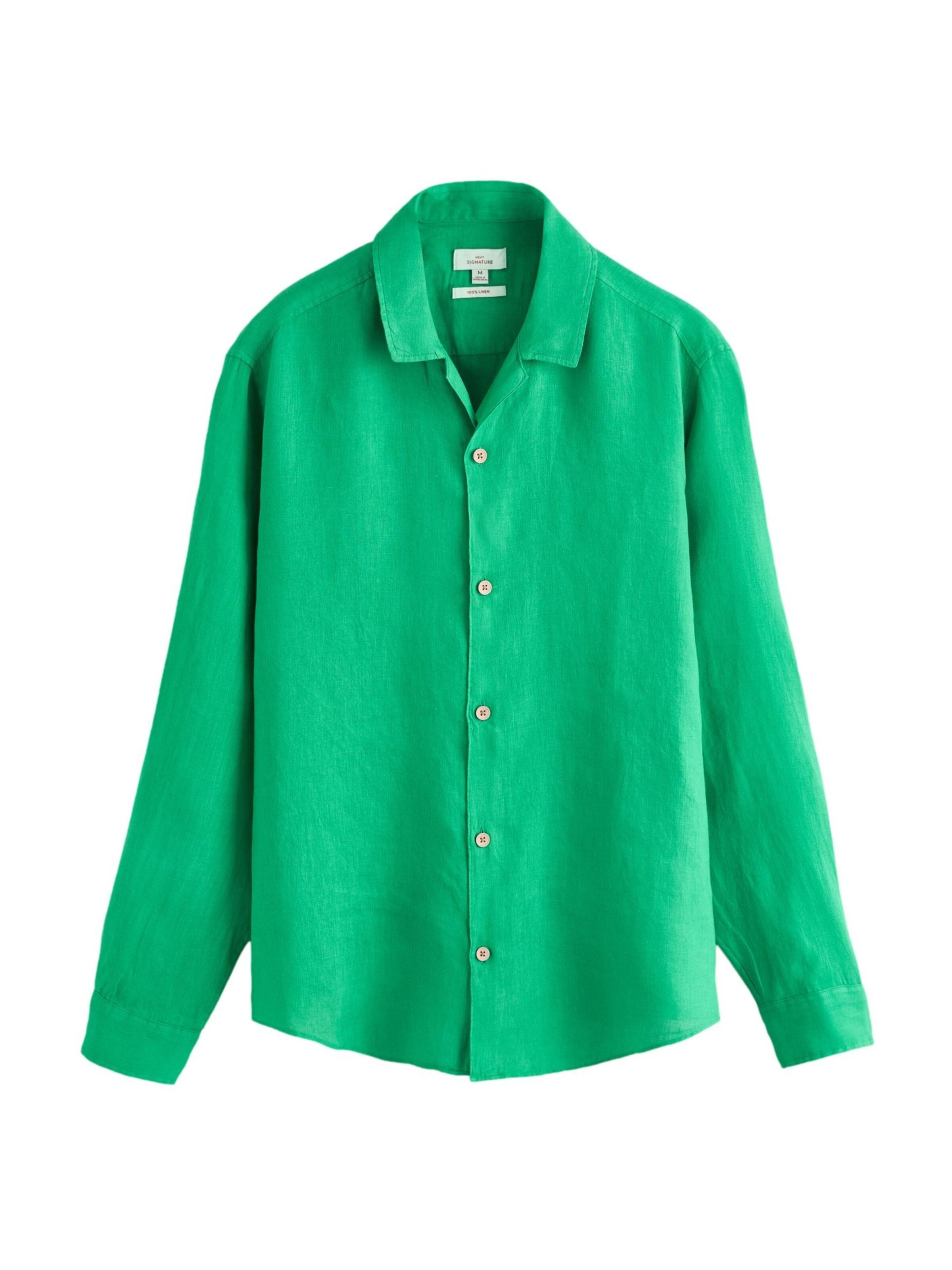 Next Hemd in Grün: Vorderseite
