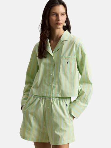 Pyjama ' Shirting Stripes ' Polo Ralph Lauren en jaune : devant
