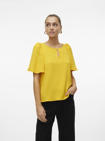 VERO MODA Blouse 'ALVA ' in Yellow: front