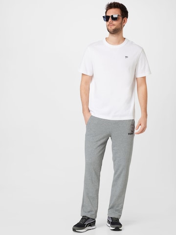 PUMA Regular Workout Pants 'Essentials' in Grey