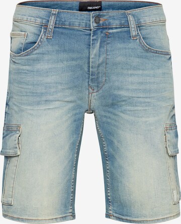 BLEND Cargo Jeans in Blue: front