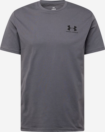 Maglia funzionale di UNDER ARMOUR in grigio: frontale