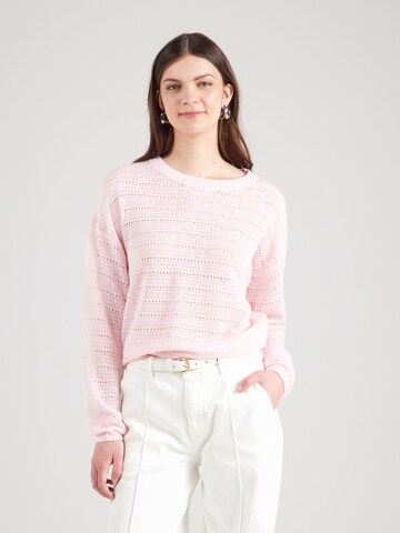 Pull-over QS en rose : devant