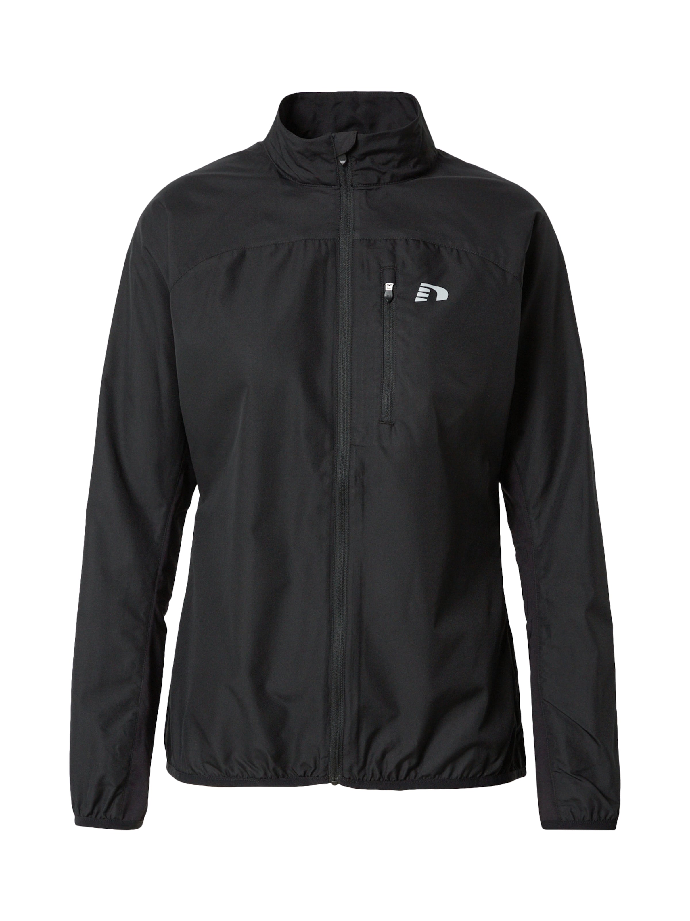 Newline Sportjacke in Schwarz: Vorderseite