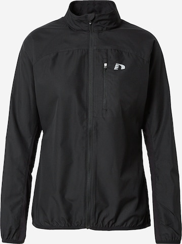 Veste de sport Newline en noir : devant