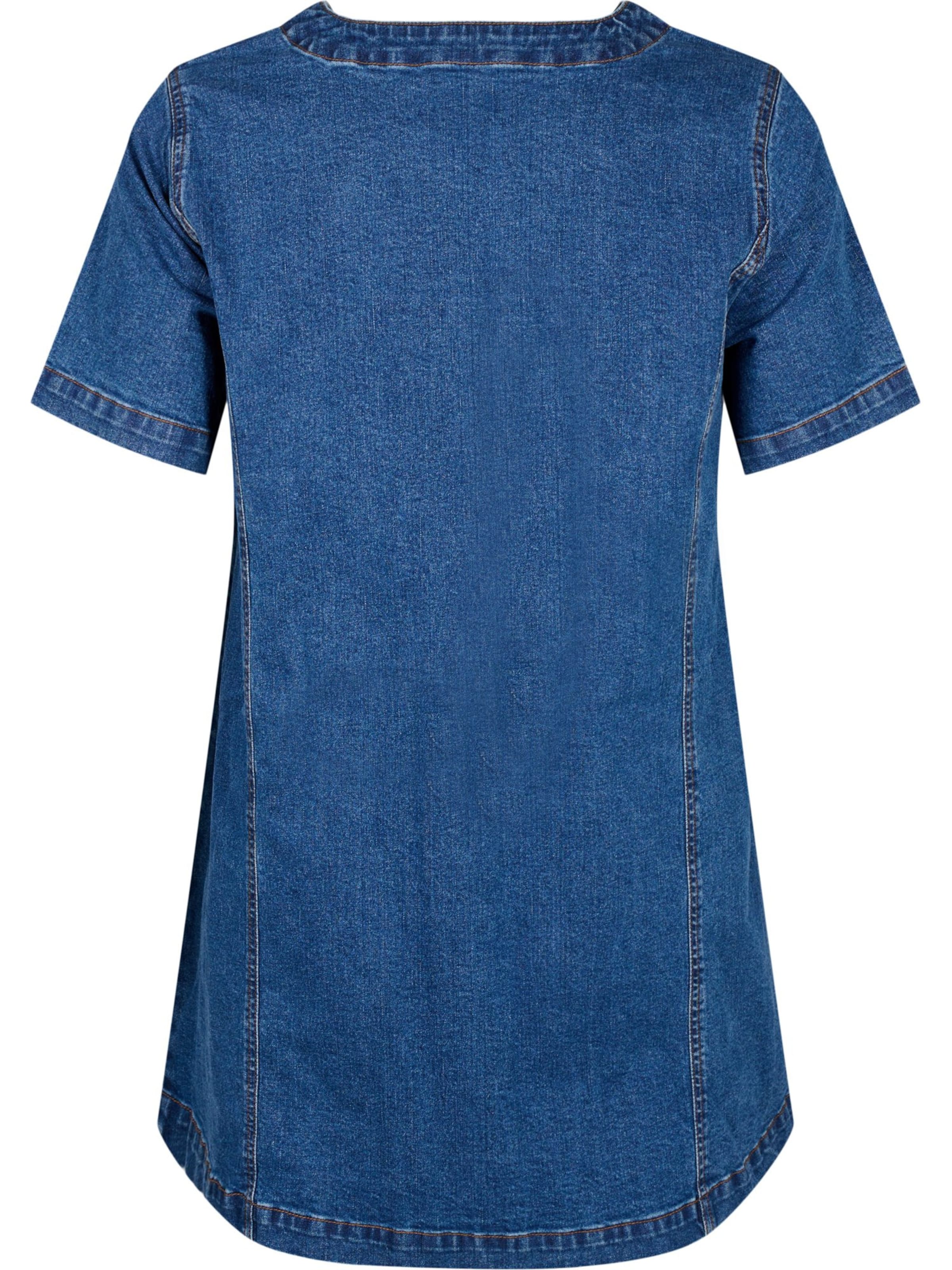 Zizzi Sukienka 'Jevila' w kolorze niebieski