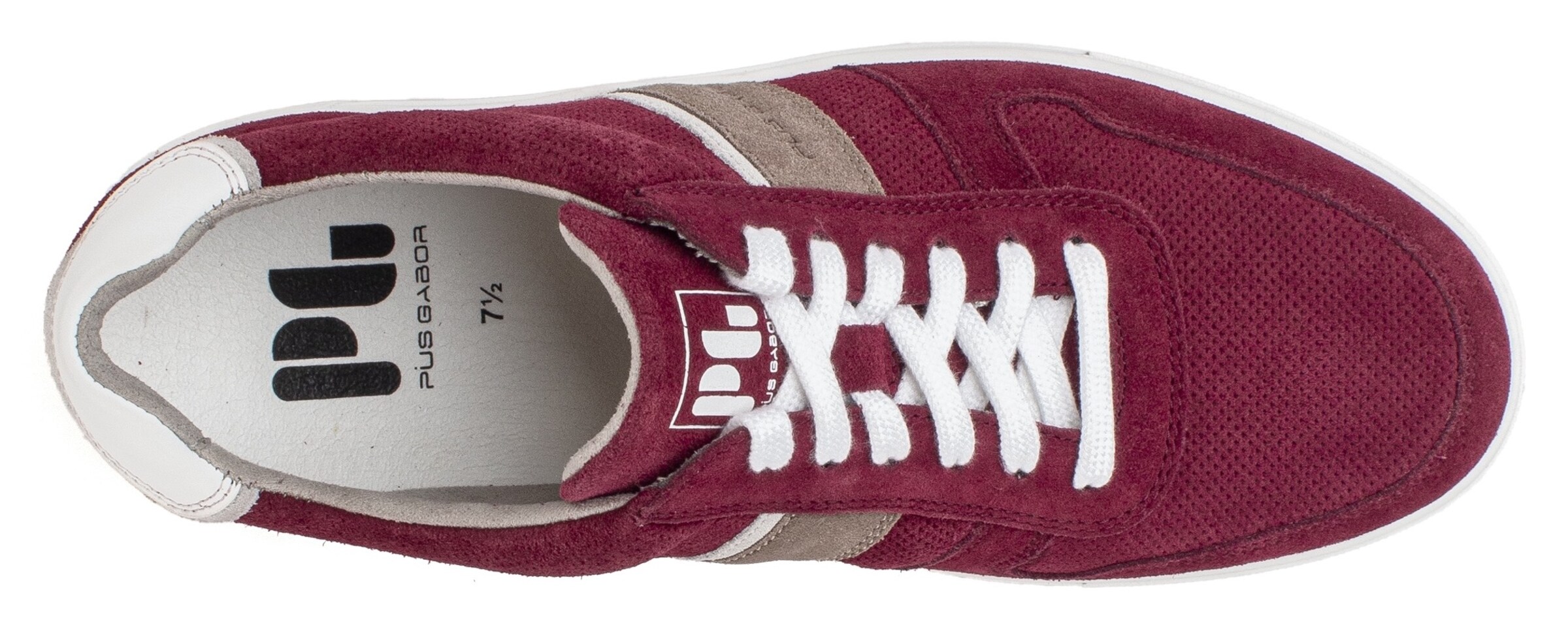 Pius Gabor Sneakers in Red