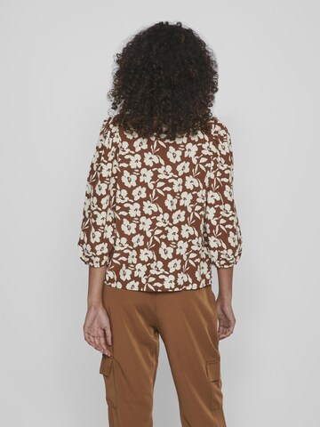 VILA Blouse in Bruin