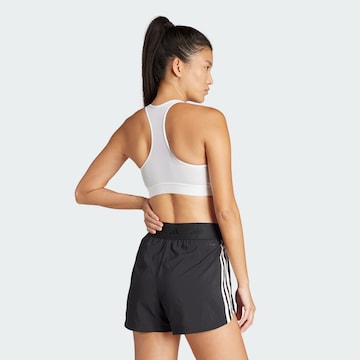 ADIDAS PERFORMANCE Bustier Sport-BH in Weiß