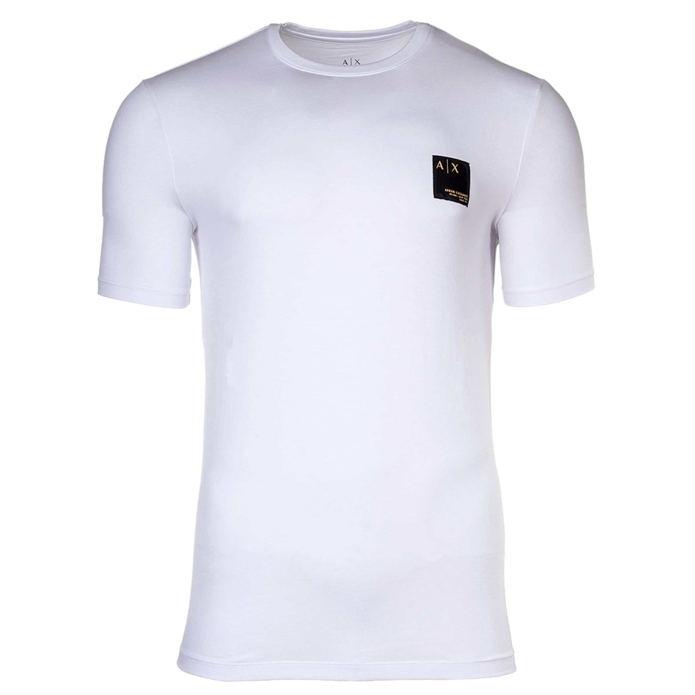 Homme T-Shirt ARMANI EXCHANGE en Blanc Cassé 