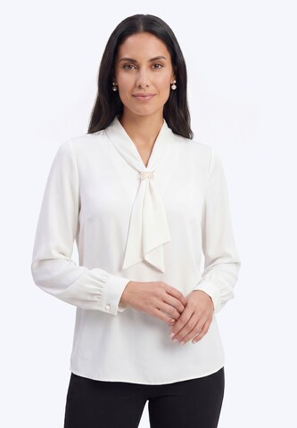 Chemisier usha BLACK LABEL en beige : devant