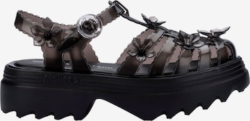 MELISSA Sandale 'Possession Sakura x Susan Fang' in Schwarz: Vorderseite