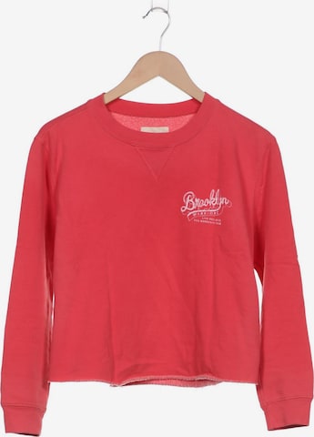DENIM & SUPPLY Ralph Lauren Sweatshirt & Zip-Up Hoodie in S in Pink: front
