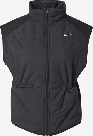 Gilet de sport 'SWIFT' NIKE en noir : devant