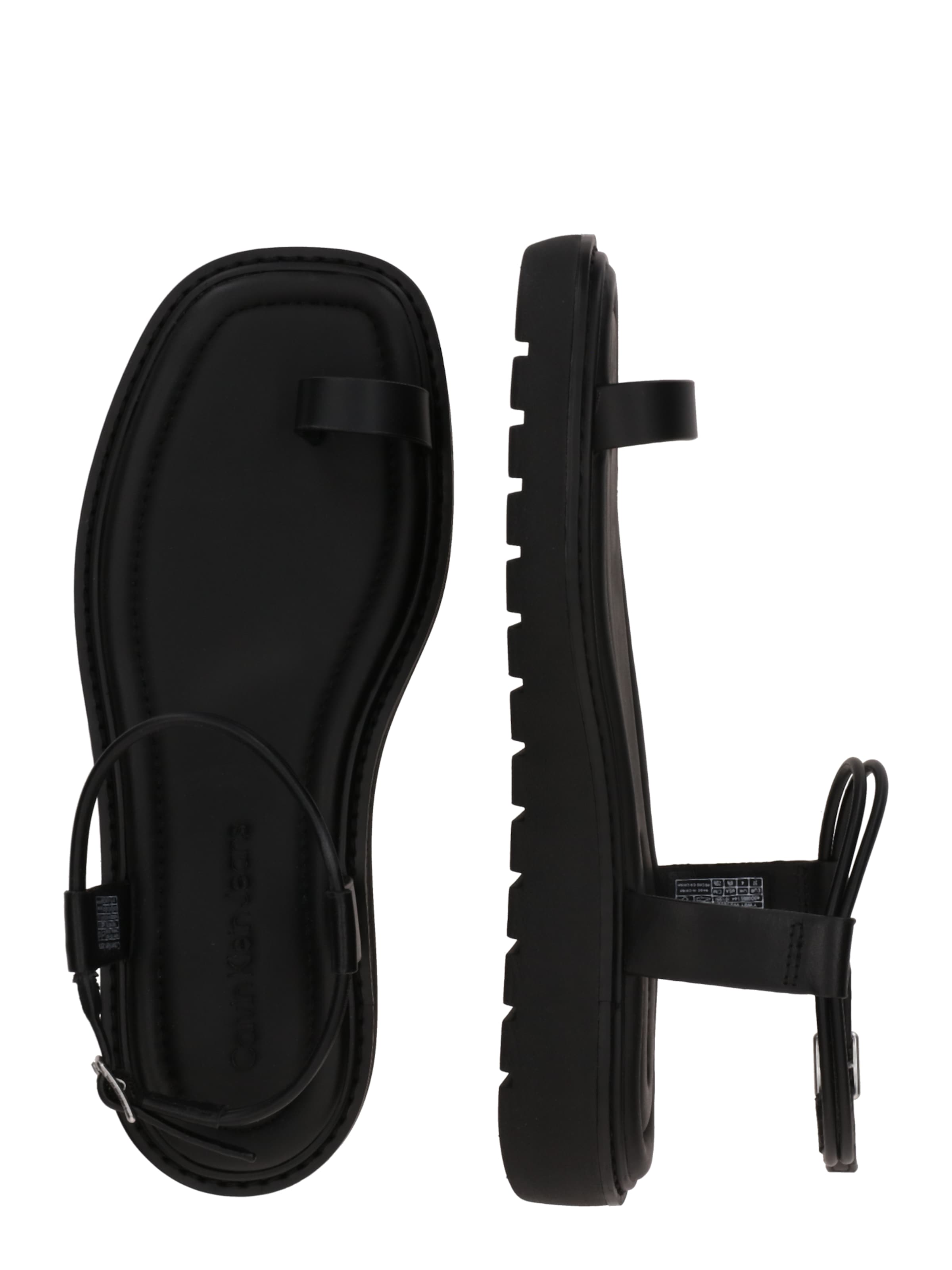 Calvin Klein Σαγιονάρες διχαλωτές σε μαύρο