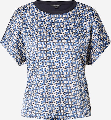 COMMA Shirt in Blau: Vorderseite