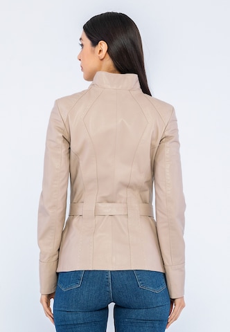 Veste mi-saison Giorgio di Mare en beige