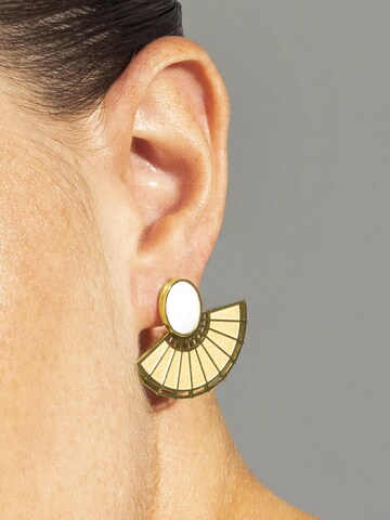 Luxenter Earrings 'Phieo' in Gold