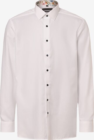 Finshley & Harding Button Up Shirt in White: front