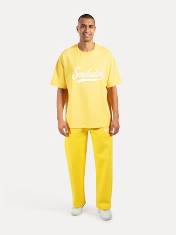 Smilodox Shirt 'Lorik' in Yellow