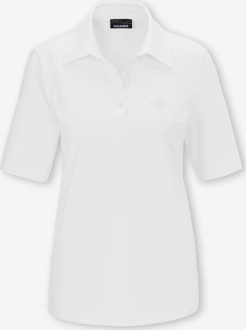 T-shirt Goldner en blanc : devant