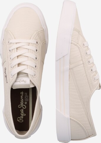 Pepe Jeans Sneakers laag 'BRADY' in Beige